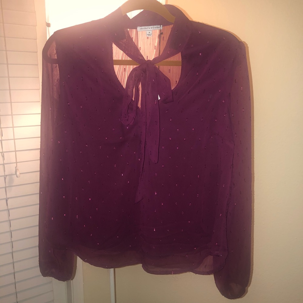 Maroon Top